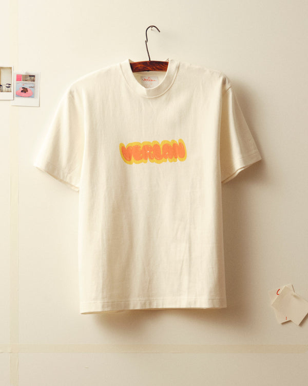 T-shirt Blow Up - Ecru