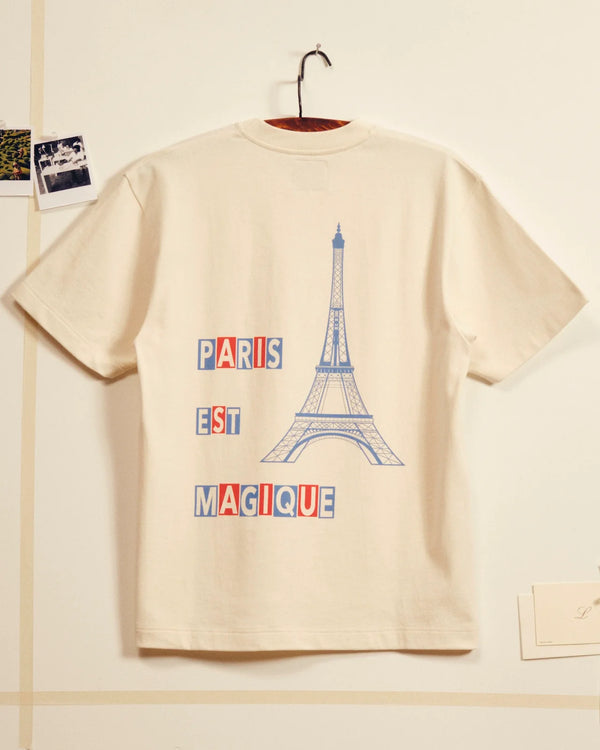 T-shirt Paris - Ecru