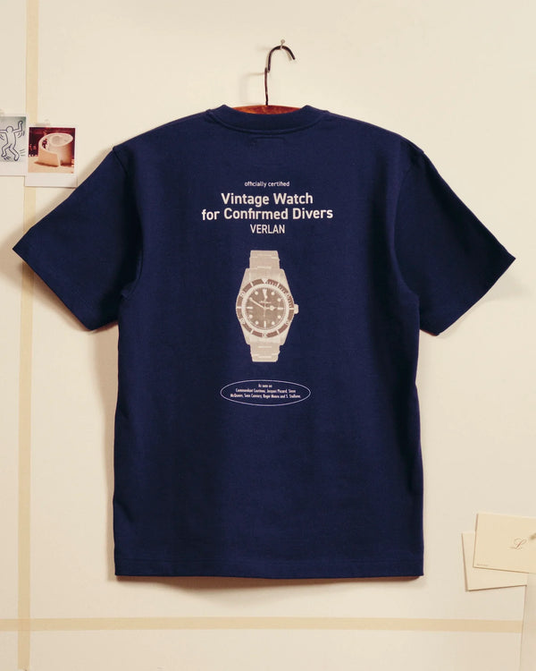 T-shirt "Plonger ou Couler" - Marine