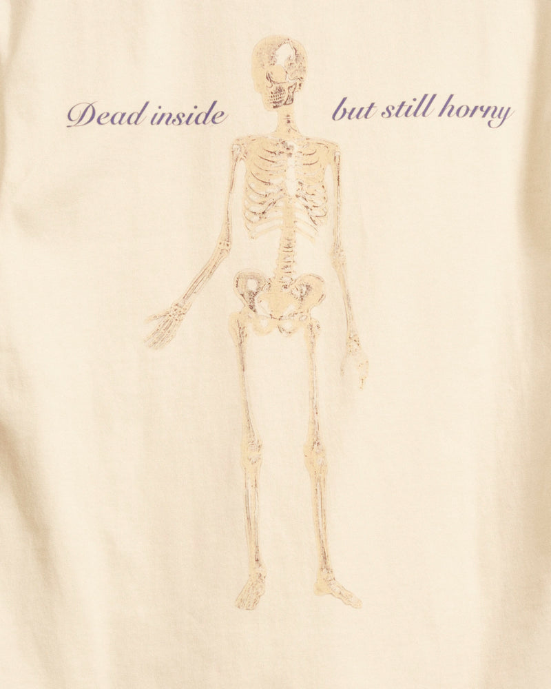 T-shirt Dead and Horny ?! - Ecru