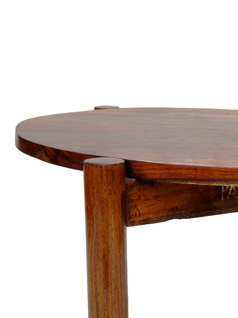 Pierre Jeanneret - Table basse ronde, CA. 65