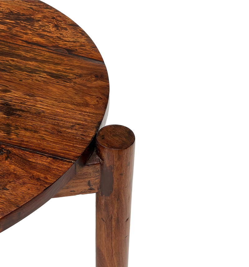 Pierre Jeanneret - Table basse ronde, CA. 65