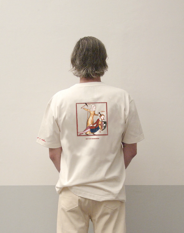 T-shirt Damien Kempf - Ecru